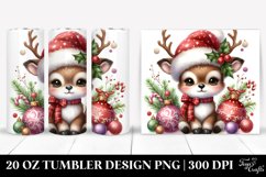 Christmas PNG 20 Oz Tumbler Design Product Image 1