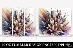 Wooden Lavender Tumbler | 20 oz Tumbler Product Image 1