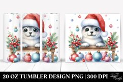 Christmas PNG 20 Oz Tumbler Design Product Image 1