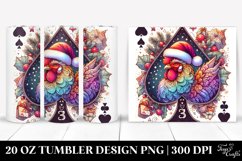 Christmas PNG 20 Oz Tumbler Design Product Image 1