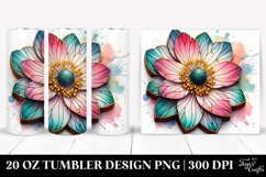 Vibrant Anemone Tumbler Product Image 1