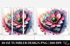 Anemone with Golden Insertions | 20 oz Tumbler Product Image 1