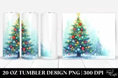 Christmas Tree Tumbler | 20 oz Tumbler Product Image 1