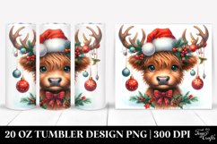 Christmas PNG 20 Oz Tumbler Design Product Image 1