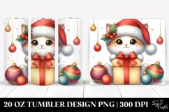 Christmas PNG 20 Oz Tumbler Design Product Image 1
