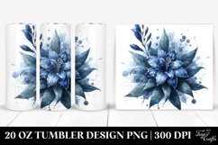 Detailed Glossy Lobelia Made of Material | 20 Oz Tumbler Product Image 1