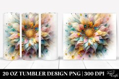 Sunflower with Golden Insertions | 20 oz Tumbler Product Image 1
