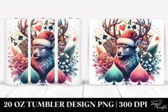Christmas PNG 20 Oz Tumbler Design Product Image 1