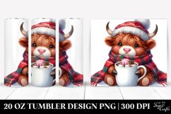 Christmas PNG 20 Oz Tumbler Design Product Image 1