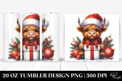 Christmas PNG 20 Oz Tumbler Design Product Image 1