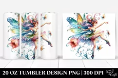 Funny Dancing Fairy | 20 oz Tumbler Product Image 1