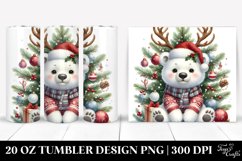 Christmas PNG 20 Oz Tumbler Design Product Image 1