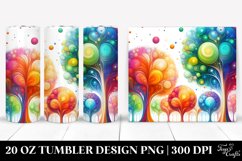 Colorful Vibrant Trees | 20 Oz Tumbler Product Image 1