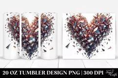 Valentines 20 Oz Tumbler Png Product Image 1