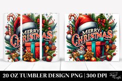 Christmas PNG 20 Oz Tumbler Design Product Image 1