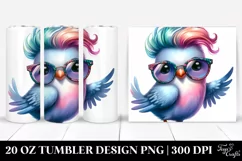 Cute Baby Dove Dancing, 20 Oz Tumbler Product Image 1