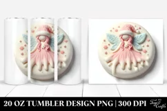 Christmas Fairy 3D Marzipan Tumbler Product Image 1