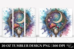 mystical Pastel Mushroom | 20 oz Tumbler Product Image 1