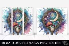 mystical Pastel Mushroom | 20 oz Tumbler Product Image 1