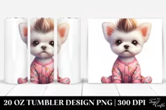 Dog in Pajamas, Transparent PNG Product Image 1