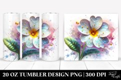 Glossy Primrose with Golden Insertions | 20 Oz Tumbler Product Image 1