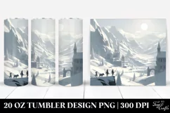 Digital Painting with Shadows | 20 oz Tumbler Product Image 1