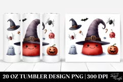 Funny Hat Haloween Clipart 20 Oz Tumbler Product Image 1
