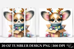 Expressive Winter Papillon Watercolor PNG Product Image 1