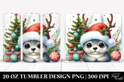 Christmas PNG 20 Oz Tumbler Design Product Image 1