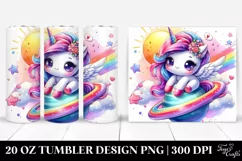 Funny Cute Unicorn | 20 oz Tumbler Product Image 1