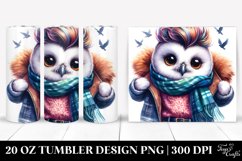 Baby Owl Posing 20 Oz Tumbler Product Image 1