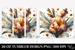 Stained Gladiolus | 20 Oz Tumbler Product Image 1