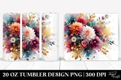 Colorfull Wimsicall Butterfly | 20 Oz Tumbler Product Image 1