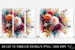 Colorfull Wimsicall Butterfly | 20 Oz Tumbler Product Image 1