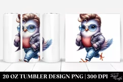 Proud Baby Dove Running, 20 Oz Tumbler Product Image 1