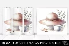 Washed Watercolor Simple HAT 20 oz Tumbler Product Image 1