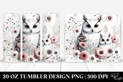 Digital Painting OWL 20 oz Tumbler Product Image 1
