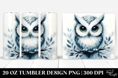 Digital Painting OWL 20 oz Tumbler Product Image 1