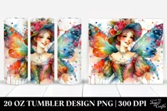 Fairy Smiling Dressed | 20 oz Tumbler Product Image 1