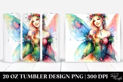 Fairy Smiling Dressed | 20 oz Tumbler Product Image 1