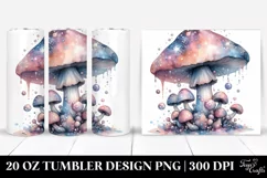 Pastel Shiny Mystical Mushroom | 20 oz Tumbler Product Image 1