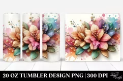 Wooden Azalea Stained 20 Oz Tumbler Product Image 1