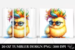 Baby Chicken Sitting 20 Oz Tumbler Product Image 1
