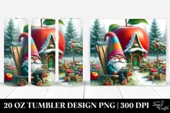 Digital Painting Pastell Fairy Tale Gnome, 20 Oz Tumbler Product Image 1