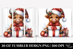 Christmas PNG 20 Oz Tumbler Design Product Image 1