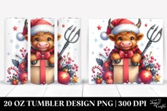 Christmas PNG 20 Oz Tumbler Design Product Image 1