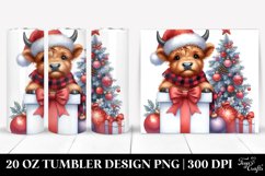 Christmas PNG 20 Oz Tumbler Design Product Image 1