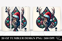 Christmas PNG 20 Oz Tumbler Design Product Image 1