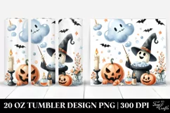 Funny Halloween Candle 20 Oz Tumbler Product Image 1