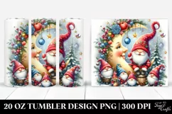 moon,snowflakes,stars,watercolor,white background Product Image 1
